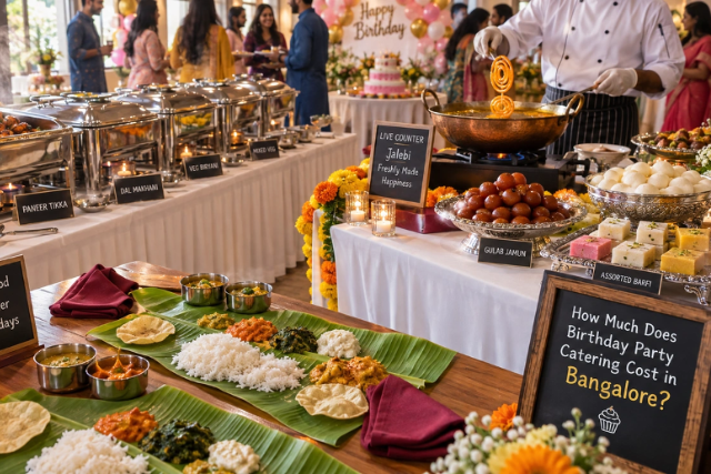 Birthday Party Catering Cost in Bangalore: Real Prices and Budget Planning Guide